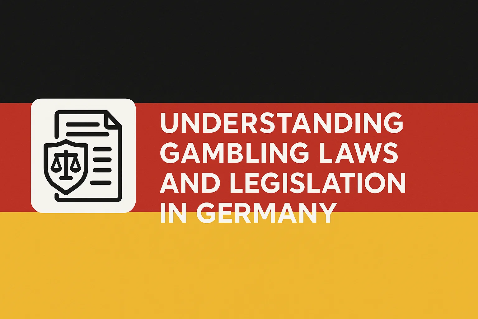 Understanding Gambling Laws and Legislation in Germany